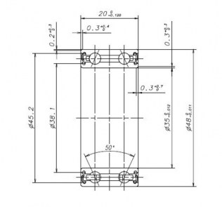 Подшипник Подшипники кондиционера Подшипник EP35BD4820T1XDDUM-01 по выгодным ценам Железногорск